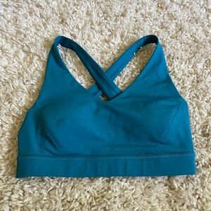 Lululemon Teal Envital Sports Bra